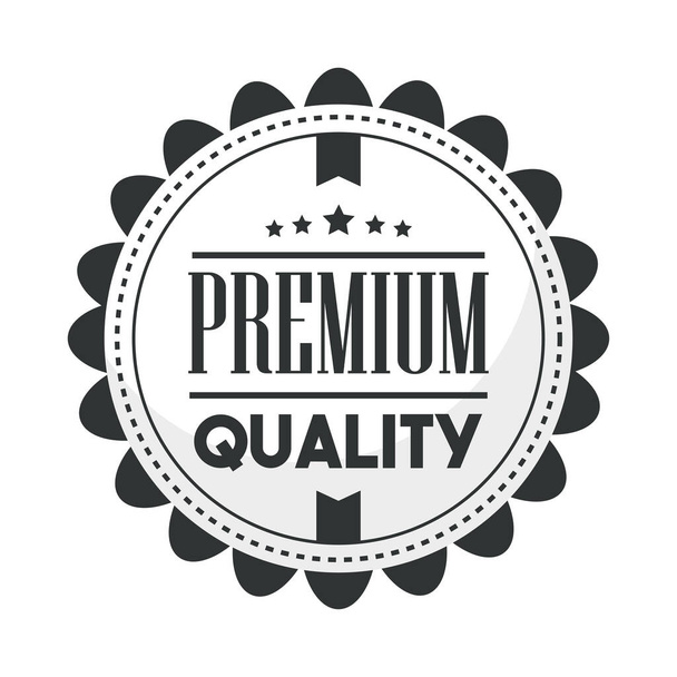 Premium quality seal stamp - Вектор,изображение