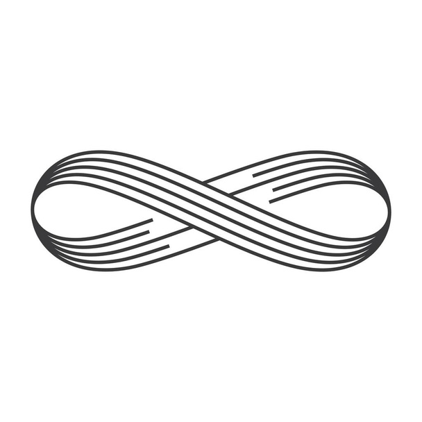 Infinity logo images illustration design - Vecteur, image
