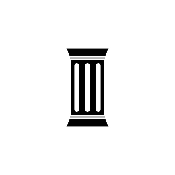 Coluna logotipo vetor ilustração design - Vetor, Imagem