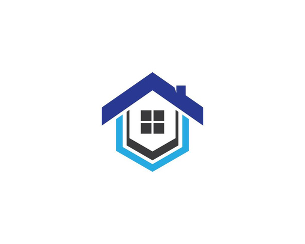 Property logo template vector icon illustration design - Vector, Image