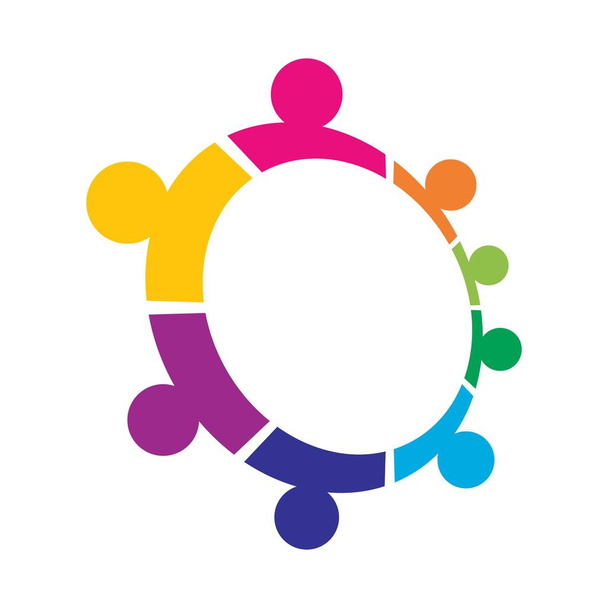 Yhteisön hoito logo kuvia suunnittelu kuva - Vektori, kuva