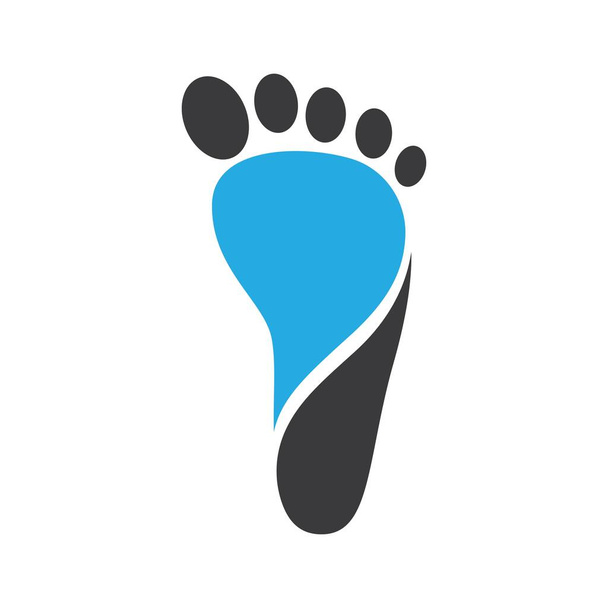 Logo per la cura dei piedi immagini illustrazione design - Vettoriali, immagini
