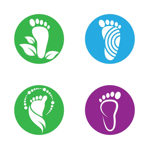 Noha péče logo obrázky ilustrace design - Vektor, obrázek