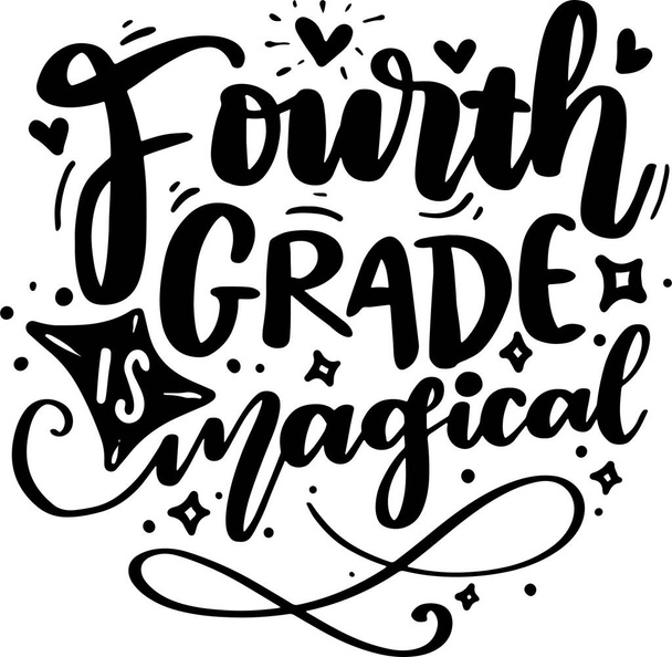 School Lettering Typography Quotes Illustration for Printable Poster and T-Shirt Design. Motivational Inspirational Quotes. - Photo, Image