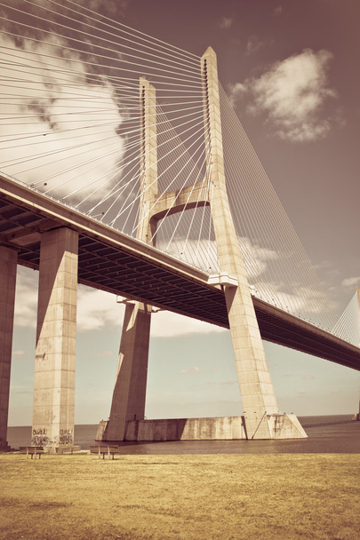 Lissabon-Brücke - Foto, Bild