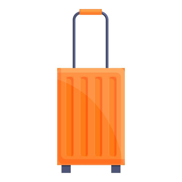 First class travel bag icon, cartoon style - Vektori, kuva
