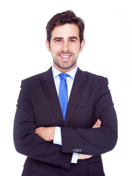 Businessman with crossed arms - Photo, image