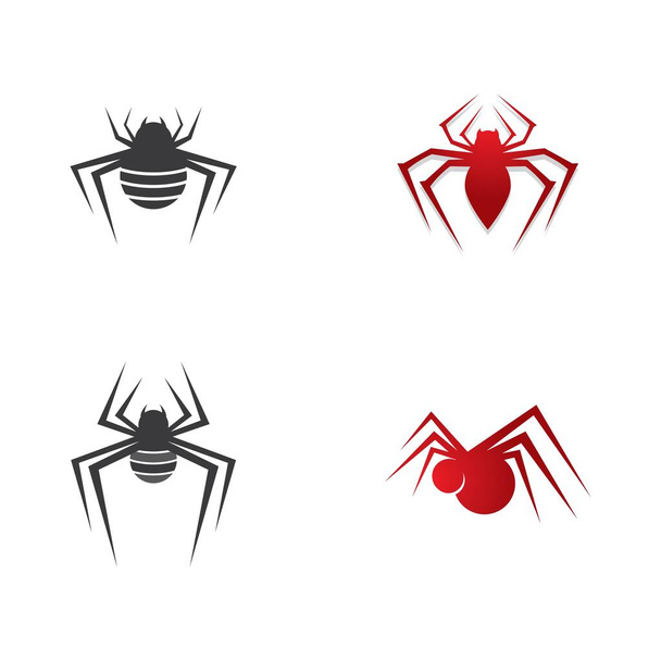 Návrh ikon loga pavouka - Vektor, obrázek