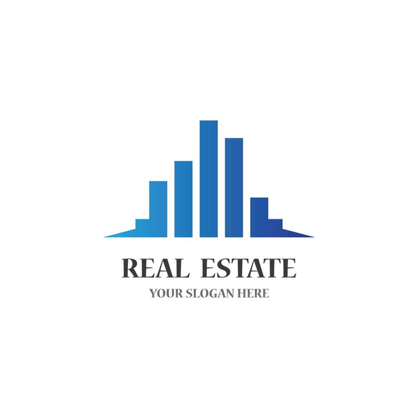 Real estate logo icon illustration design - Vector, Image