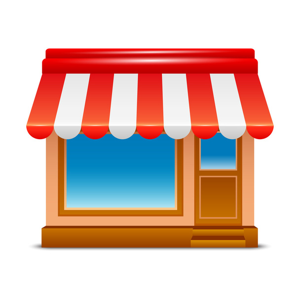 Shop icon - Wektor, obraz