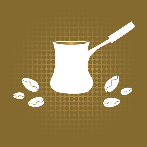 Coffee background - Vetor, Imagem