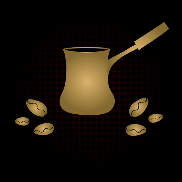Coffee background - Vector, Image