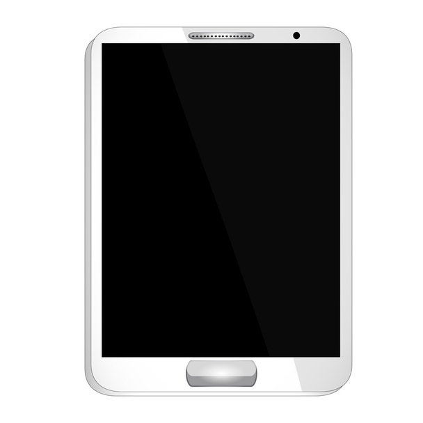 Tablet mit leerem Bildschirm - Vektor, Bild