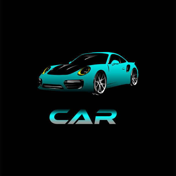 Ілюстрація Векторна графіка дизайну спортивних автомобілів
 - Вектор, зображення