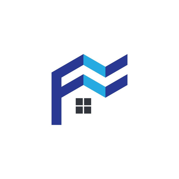 Дизайн векторной иллюстрации логотипа дома - Вектор,изображение