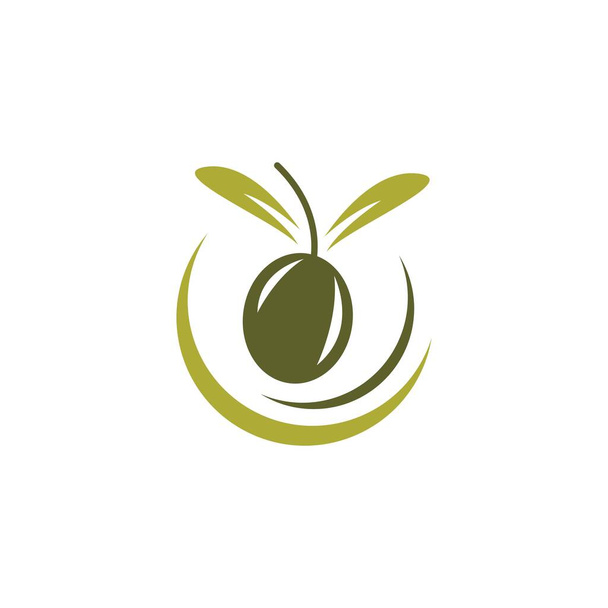 Olive logo imágenes ilustración dersign - Vector, imagen