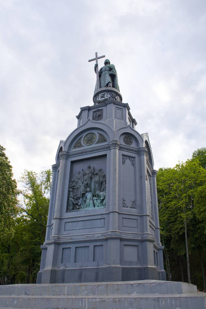 Denkmal für Wladimir den Großen in Kiew, Ukraine - Foto, Bild