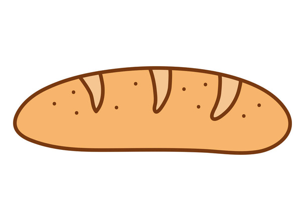 パンのデザインが - ベクター画像