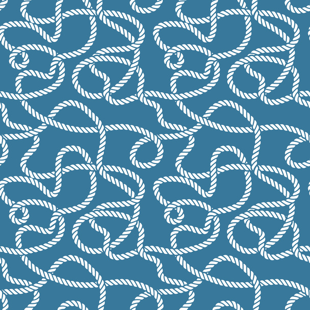 Nautical rope pattern - Vector, Image