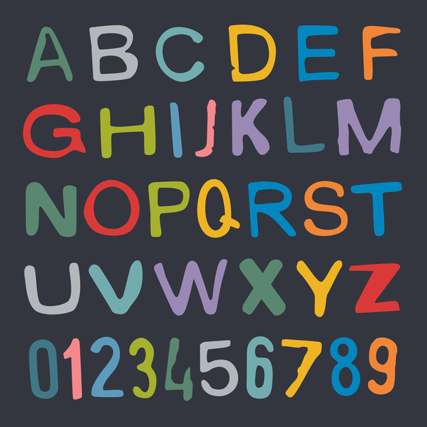 Alphabet - Vector, Image