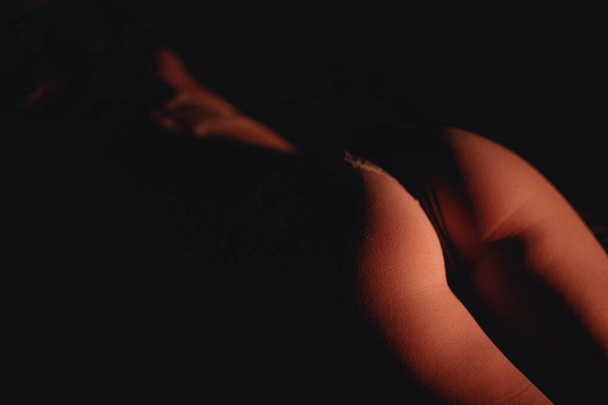 beautiful nude tight ass of a young girl - Fotografie, Obrázek