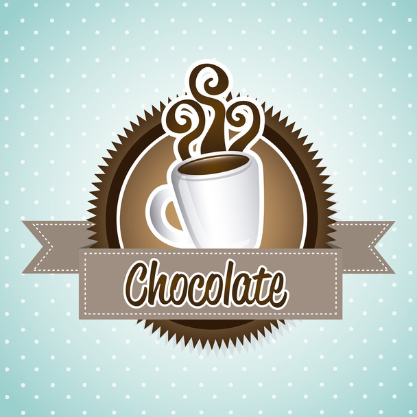 Chocolate design - Vector, afbeelding