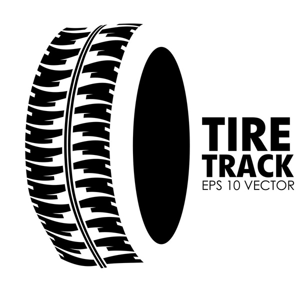 タイヤの設計 - ベクター画像