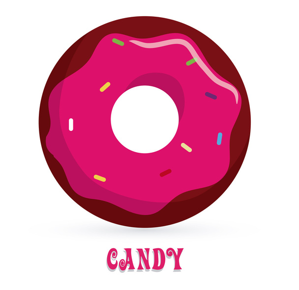 Süßigkeiten-Design - Vektor, Bild