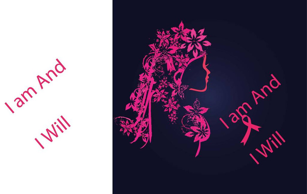 Giornata internazionale della donna, giornata internazionale della sensibilizzazione sul cancro al seno - Vettoriali, immagini