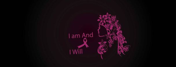 Internationale Vrouwendag, Internationale dag van het bewustzijn van borstkanker - Vector, afbeelding