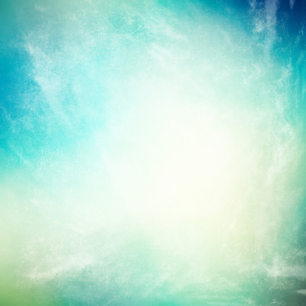 Grunge achtergrond in blauwe en beige kleur  - Foto, afbeelding