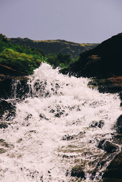 Waterval van Maharashtra. Indiase natuur. - Foto, afbeelding