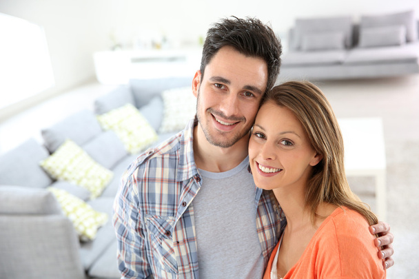 Couple at home - Foto, Imagen