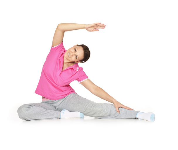 Woman doing yoga - Foto, Imagem