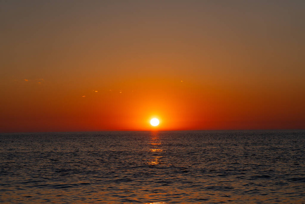 sunset on the Black Sea in June - Foto, Imagem