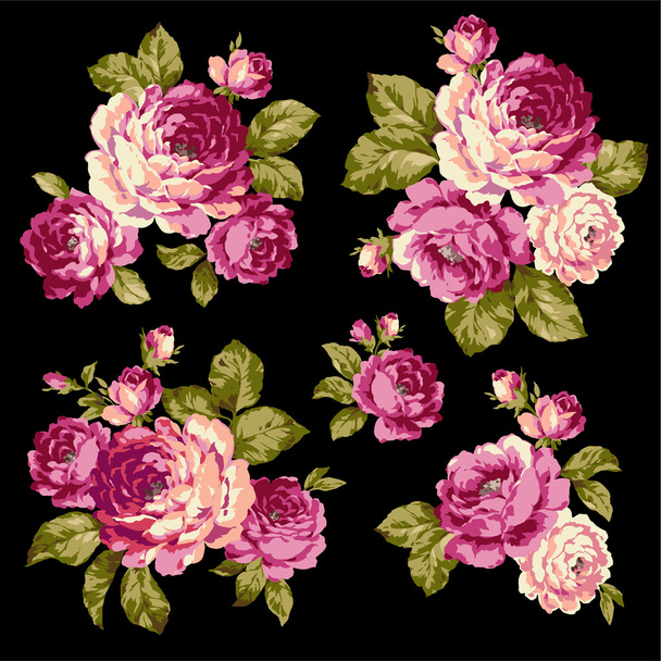 The illustration of rose - Vektori, kuva