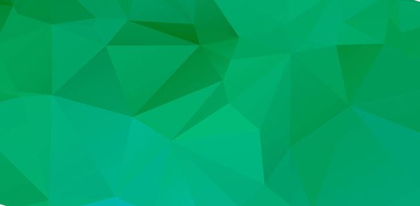 Зелені яскраві геометричні абстрактні яскраво-зелені розмиті мозаїчні шпалери з формами трикутника для банера
 - Вектор, зображення