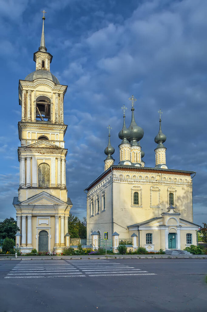 Smolenskin kirkko kellotornilla Suzdalissa, Venäjällä - Valokuva, kuva