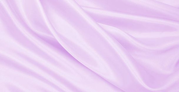 Smooth elegant lilac silk or satin texture can use as wedding background. Luxurious background design - Foto, afbeelding