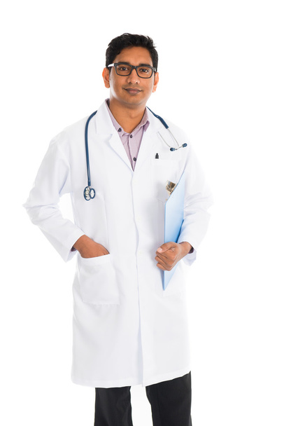 Indian male doctor - Fotoğraf, Görsel