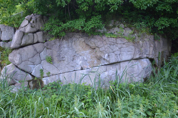 Ancient large stones in a the field - Φωτογραφία, εικόνα
