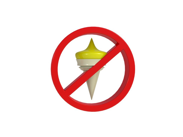 zákaz podepisovat vstup se zmrzlinou - Fotografie, Obrázek