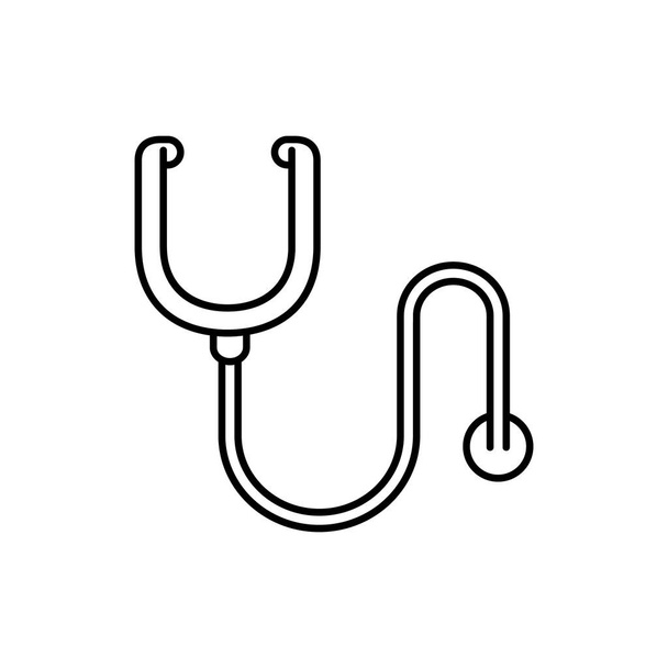 stethoscope icon vector illustration - Vector, Image