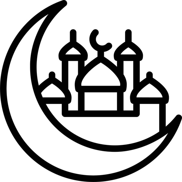 Рамадан Карим. иконка - Вектор,изображение