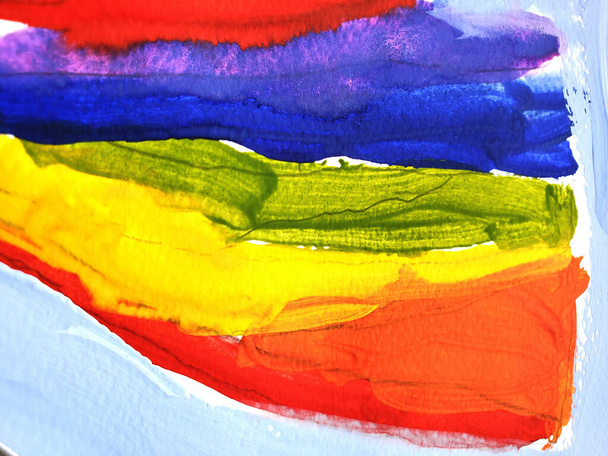 Rainbow maali rakenne paperilla - Valokuva, kuva