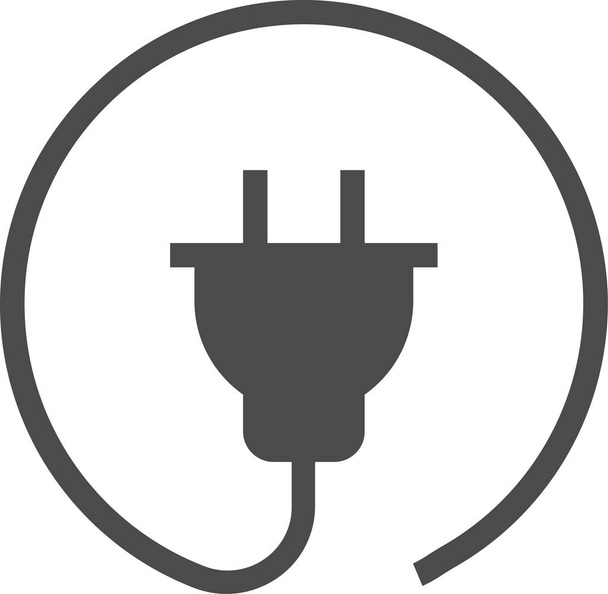 electrodomésticos icono de electrodomésticos en estilo sólido - Vector, Imagen