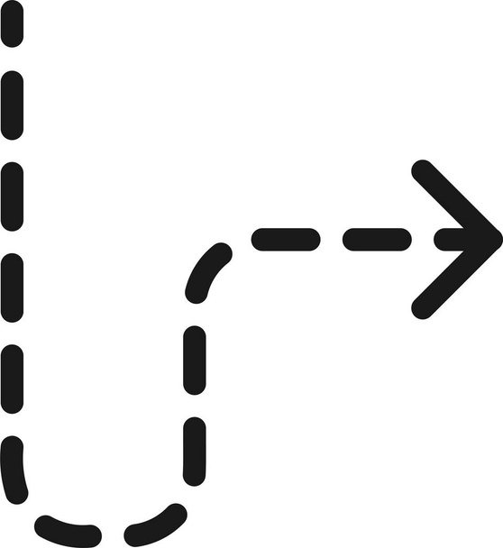 diagram őszi emelkedés ikon kitöltött stílusban - Vektor, kép