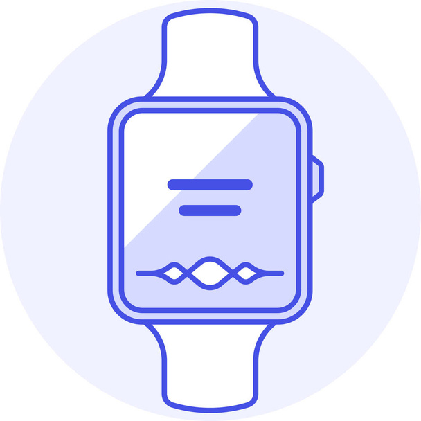 urządzenia Apple Watch ikona w stylu filledoutline - Wektor, obraz
