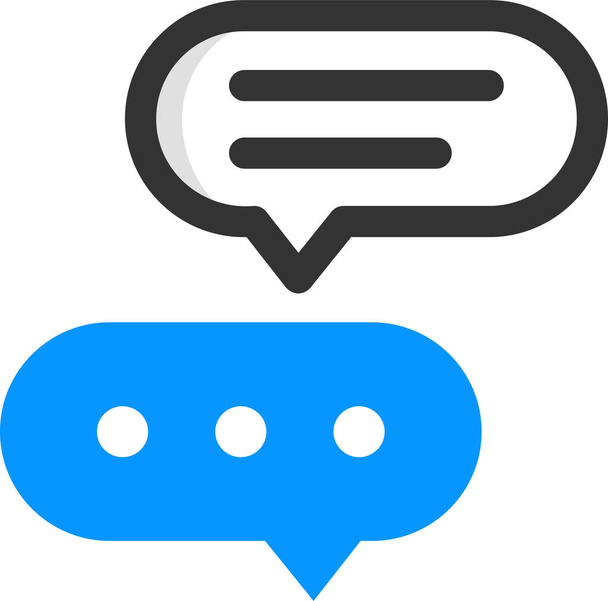 Chat-Talk-Ikone - Vektor, Bild