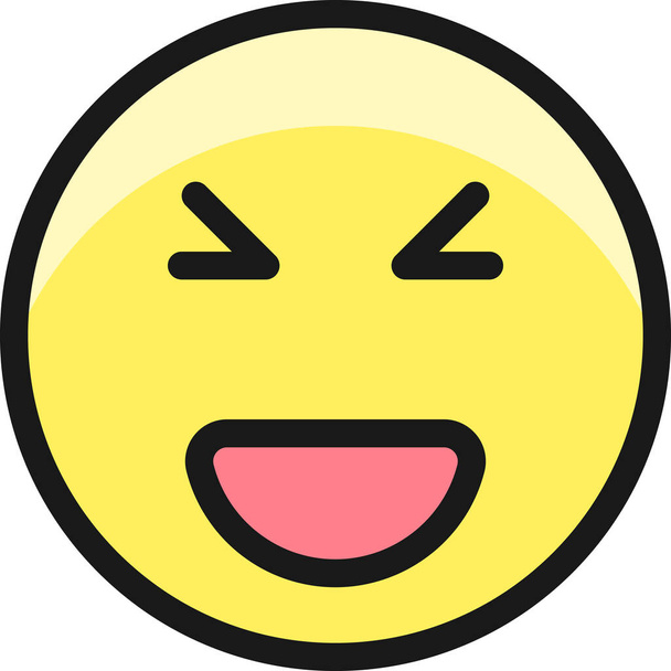 icône smiley prank filledoutline dans le style filledoutline - Vecteur, image